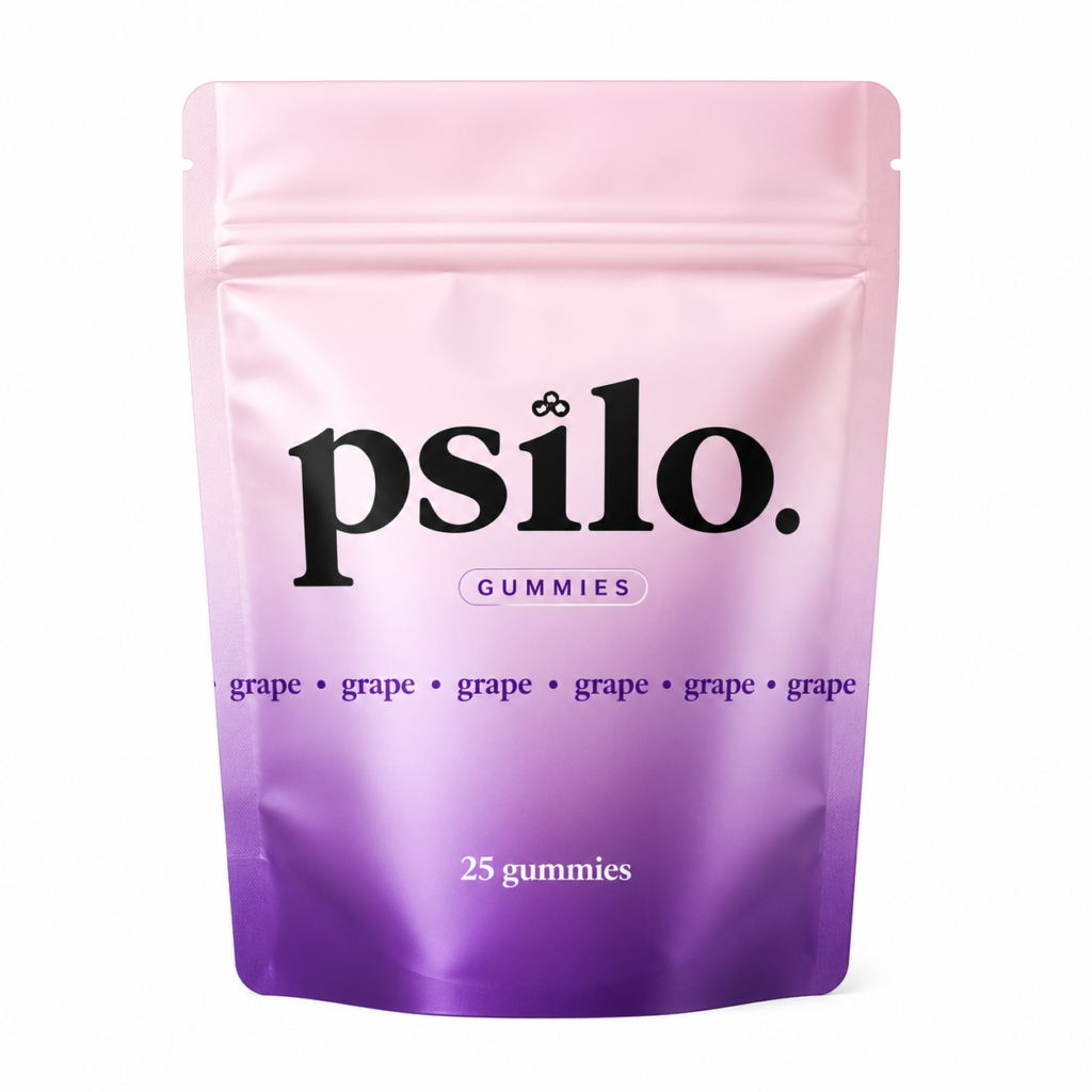Psilo Gummies Grape Flavor – 25 Gummies Pack