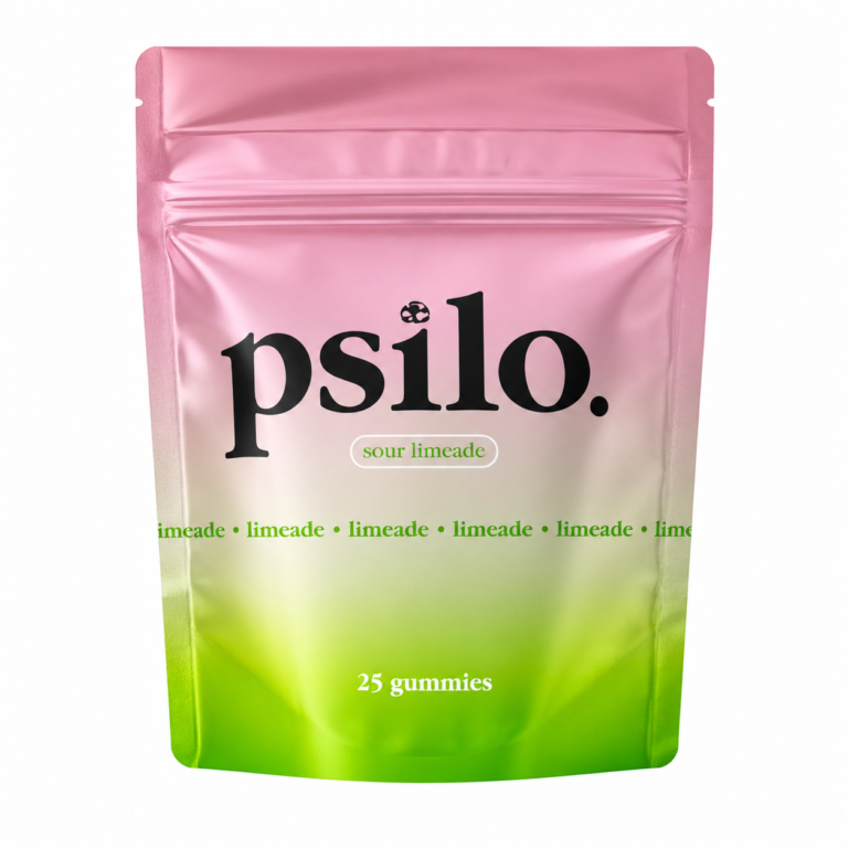 Psilo Gummies Limeade Flavor – 25 Gummies Pack