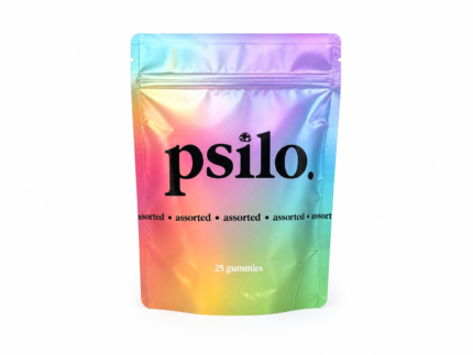 Psilo Assorted Gummies (25 Count) – Premium Mushroom-Infused Fruit Gummies | Discreet & Flavorful